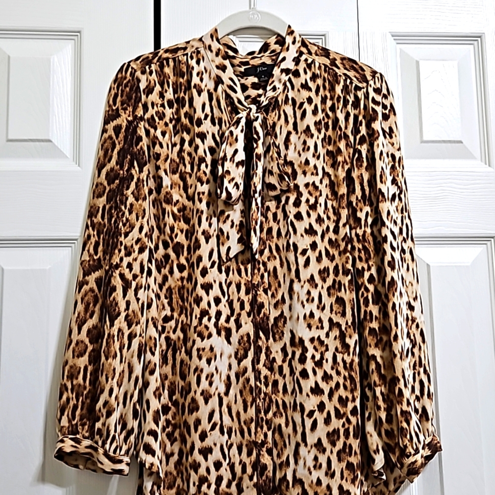 34. JCrew Long Sleeve Blouse